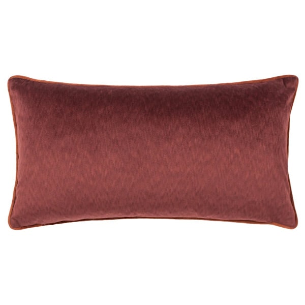 Paoletti Torto Rektangulär Kuddfodral i Sammet 30cm x 60cm Mar Marsala/Russet 30cm x 60cm
