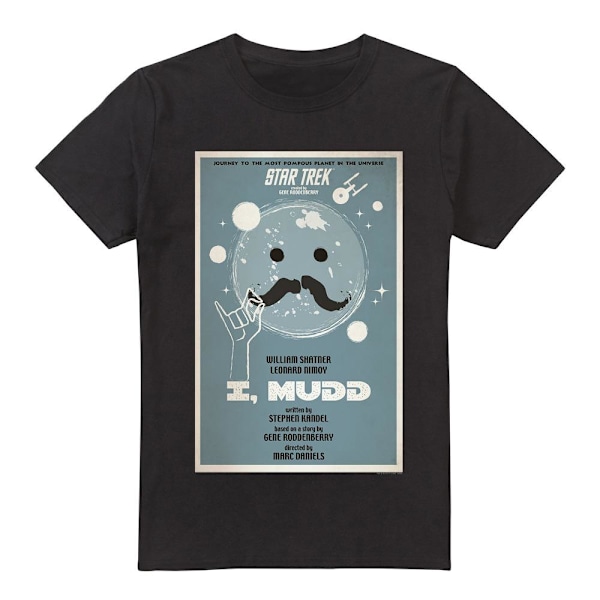 Star Trek Herr The Original Series Avsnitt 37 T-Shirt 4XL Svart Black 4XL