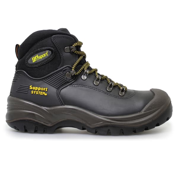 Grisport Herr Contractor Läder Säkerhetskängor 8 UK Svart Black 8 UK