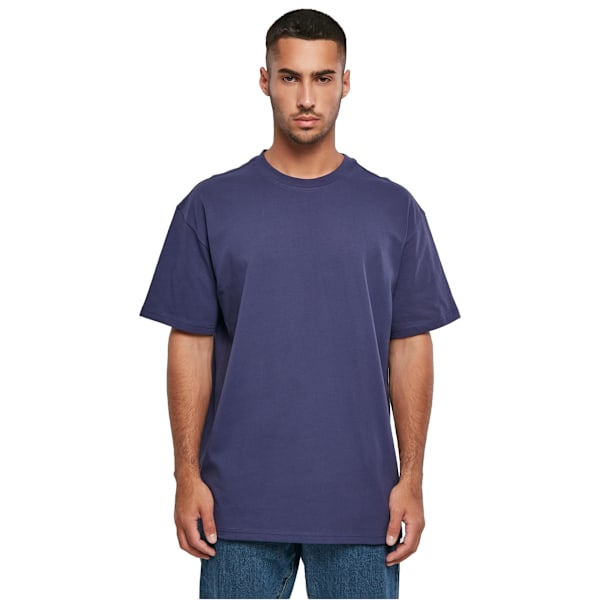 Build Your Brand Unisex Vuxen Heavy Oversized T-shirt M Ljus Marinblå Light Navy M