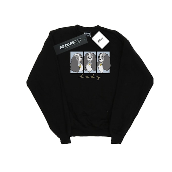 Disney Herr Lady And The Tramp Lady Frames Sweatshirt XL Svart Black XL