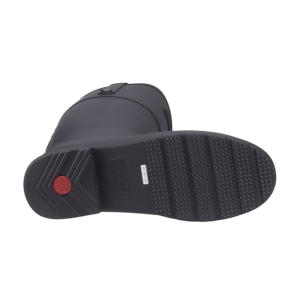 Hunter Dam/Dam Refined Riding Höga Matta Gummistövlar Black 4 UK