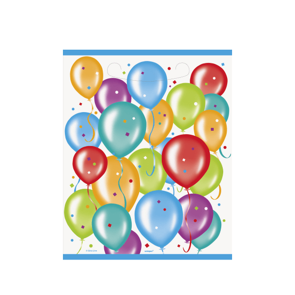 Unika partyballonger Partyväskor (paket med 8) One Size Multicolo Multicoloured One Size