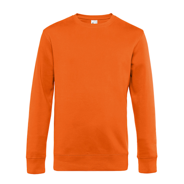 B&C Herr King Sweatshirt M Ren Orange Pure Orange M