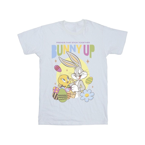 Looney Tunes Boys Bunny Up T-shirt 7-8 år Vit White 7-8 Years