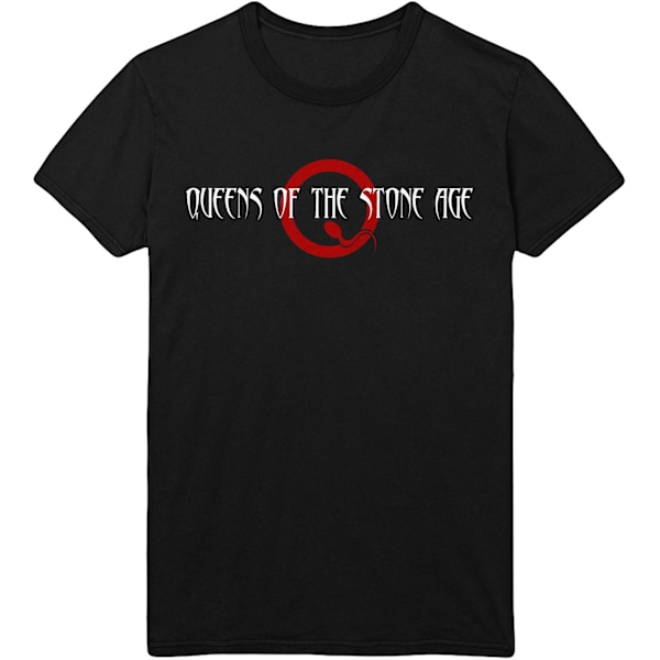 Queens Of The Stone Age Unisex Vuxen Text Bomull Logotyp T-shirt M Black M