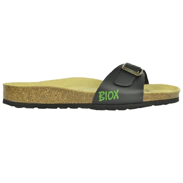 Biox Dam/Dam Malaga Sano Sliders 6 UK Svart/Sand Black/Sand 6 UK