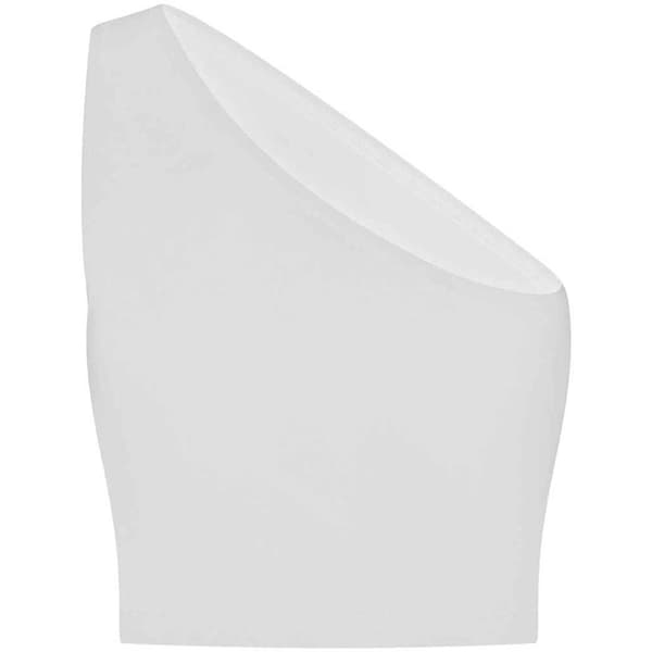 SF Dam/Kvinnor En Axel Tank Top M Vit White M