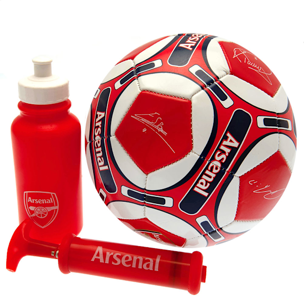 Arsenal FC Signature Presentset One Size Röd/Vit Red/White One Size