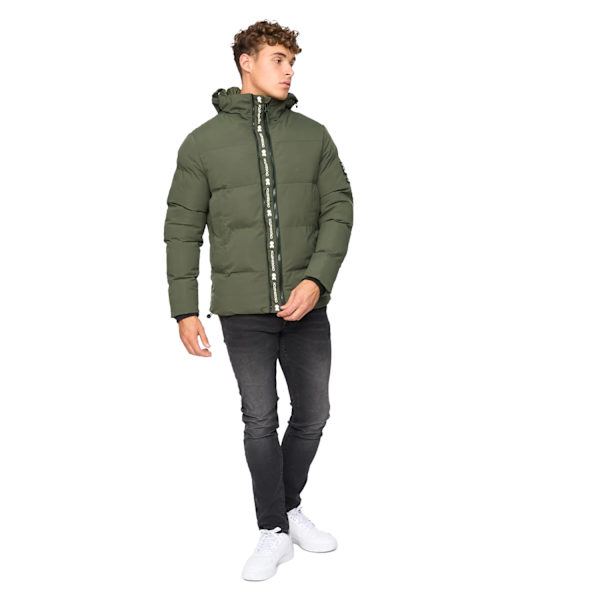 Crosshatch Hanjo Jacka för Män XXL Olivgrön Olive XXL