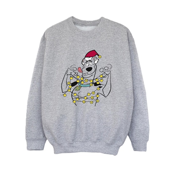 Scooby Doo Pojkar Jul Klockor Sweatshirt 9-11 År Sports Grå Sports Grey 9-11 Years