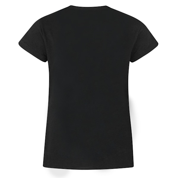 Star Wars Girls Death Star T-shirt med korta ärmar 7-8 år Svart Black 7-8 Years