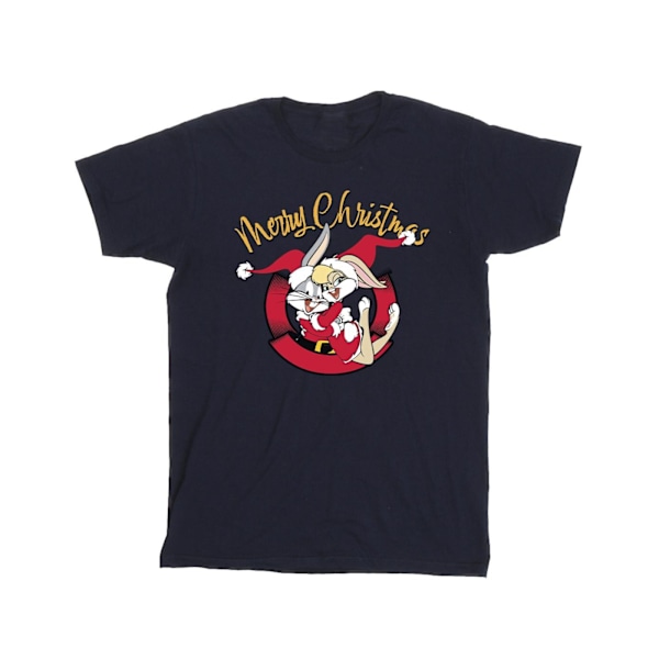 Looney Tunes Boys Lola Merry Christmas T-Shirt 9-11 år Marinblå Navy Blue 9-11 Years