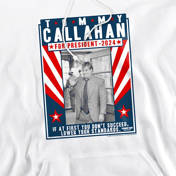 Tommy Boy Herr Callahan For President 2024 Sänk Dina Krav White S