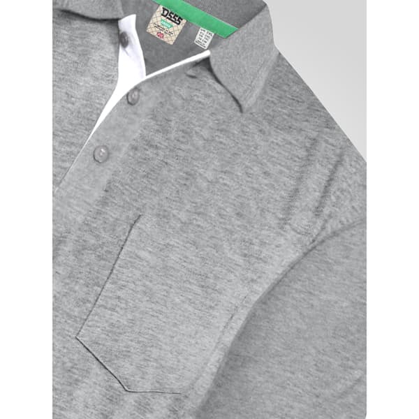 Duke Grant Polotröja M Grå Melange Grey Melange M