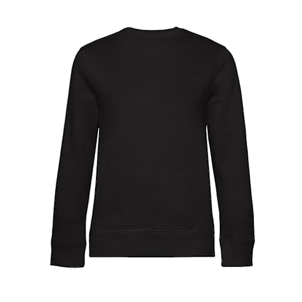 B&C Dam/Dam Queen Crew Neck Tröja XL Svart Ren Black Pure XL