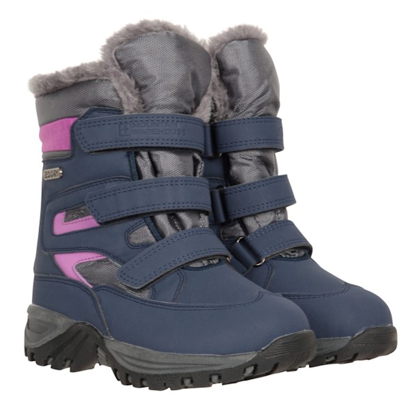 Mountain Warehouse Barn/Kids Chill Vinterstövlar 7 UK Barn Purple 7 UK Child