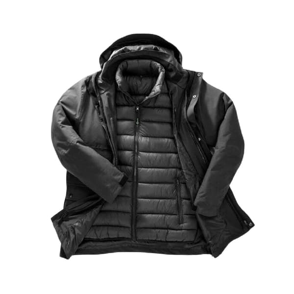 Result Recycled Herr Ripstop 3-i-1 Jacka M Svart Black M