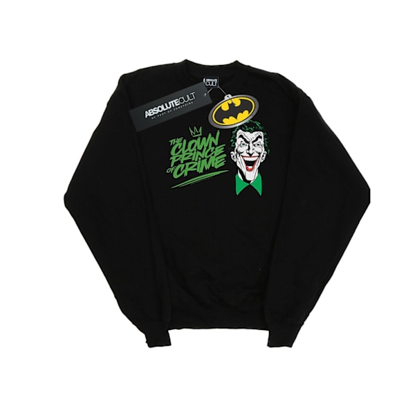 DC Comics Pojkar Batman Joker The Clown Prince Of Crime Sweatshirt Black 7-8 Years