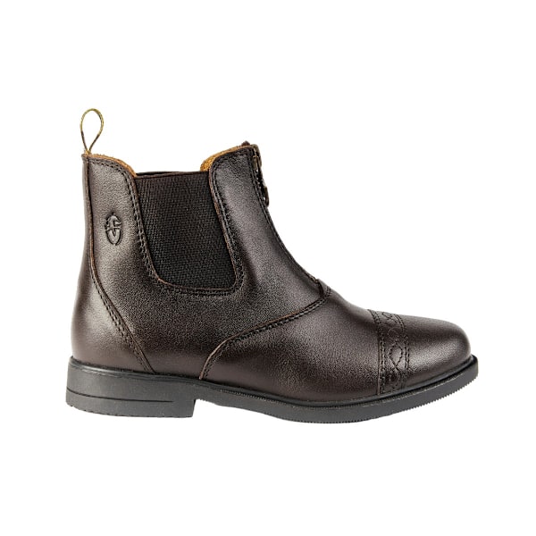 Moretta Materia Grain Läder Paddock Stövlar 12 U Brown 12 UK Child