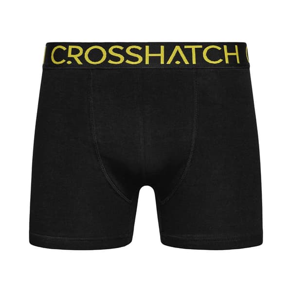 Crosshatch Chasma Boxershorts för män (5-pack) M Svart Black M