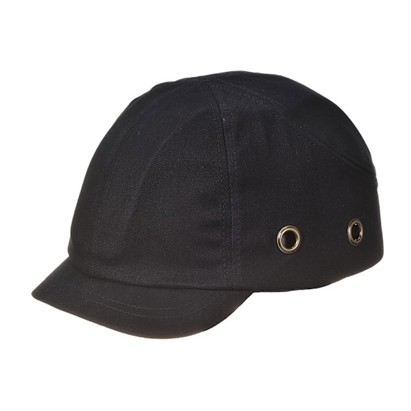 Portwest Kort Skärm Skyddsmössa One Size Svart Black One Size