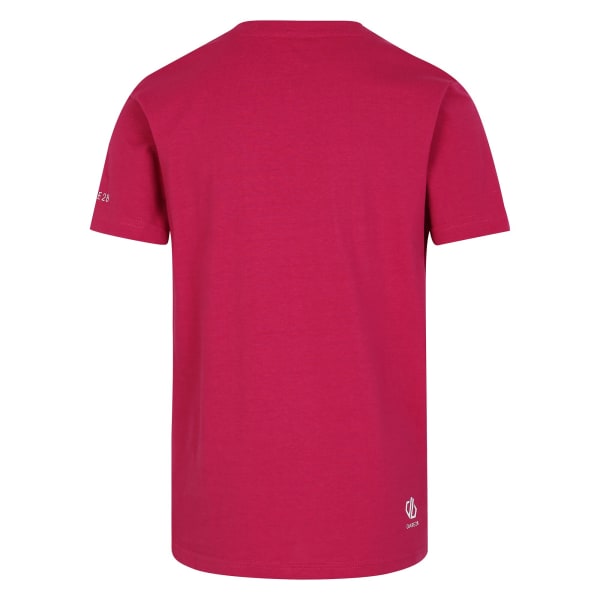 Dare 2B Childrens/Kids Trailblazer II Happy T-Shirt 11-12 år Berry Pink 11-12 Years