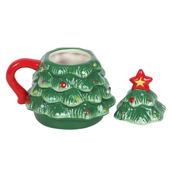 Something Different Nostalgisk Julgran Mugg En Storlek Grön Green One Size