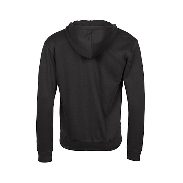 Tee Jays Herr Ribber Interlock Full Zip Hoodie L Svart Black L