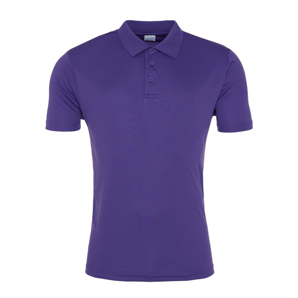 AWDis Cool Unisex Vuxen Cool Smooth Polo Shirt S Lila Purple S