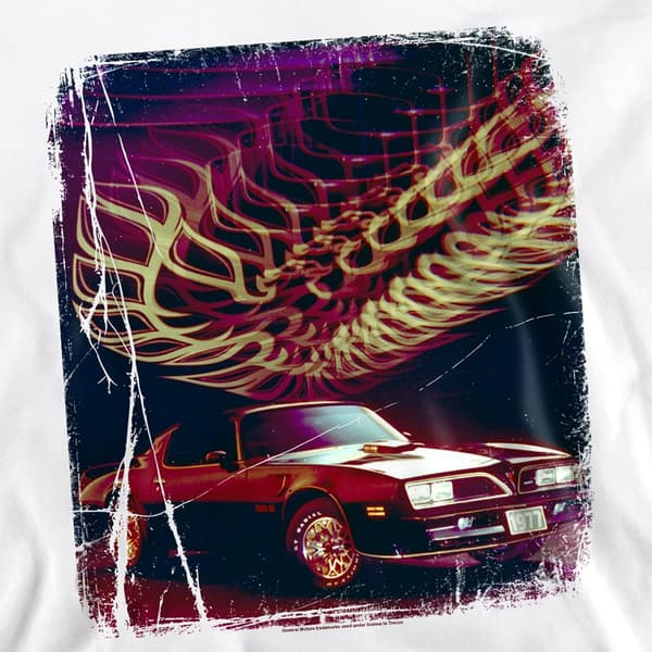 Pontiac Unisex Vuxen Firebird 77 Sweatshirt M Vit White M