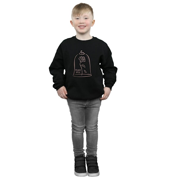 Disney Princess Boys Princess Rose Gold Sweatshirt 9-11 år B Black 9-11 Years