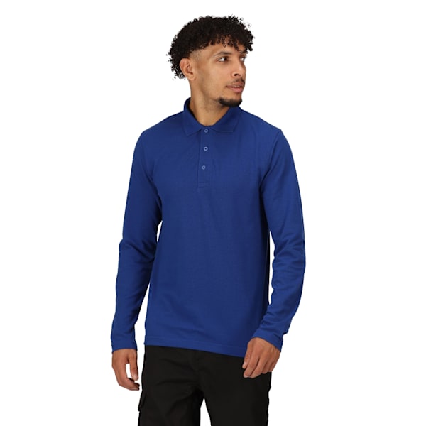 Regatta Professional Långärmad Pikétröja för Män 4XL New Royal New Royal 4XL
