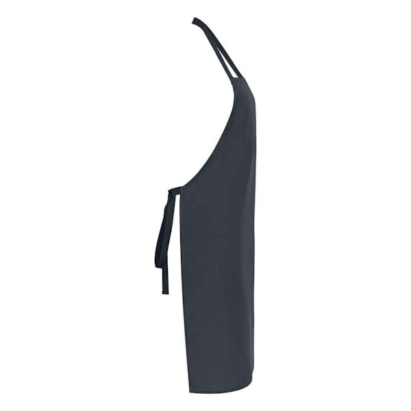 Brand Lab Unisex Vuxen Klassisk Haklappsförkläde En Storlek Kol Charcoal One Size