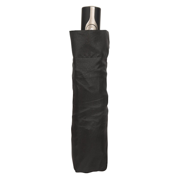 Mountain Warehouse Vindtät Fällbart Paraply En Storlek Svart Black One Size