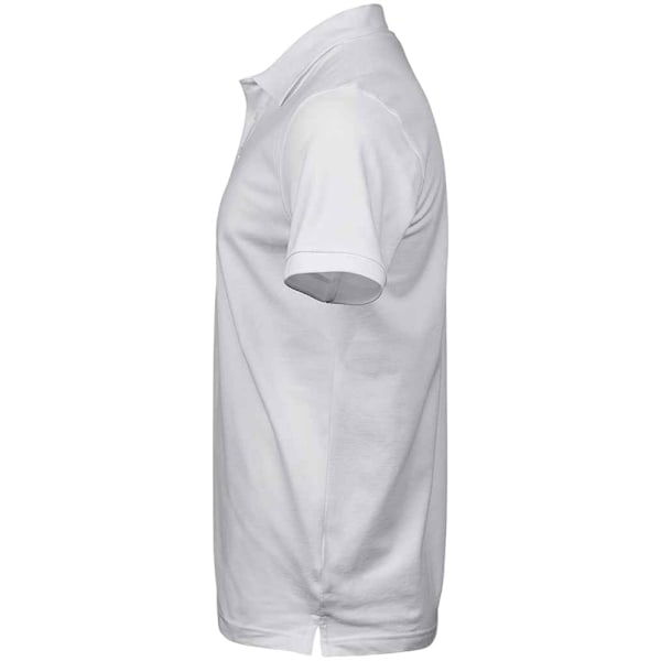 Tee Jays Lyxig Stretch Pikétröja för Män 4XL Vit White 4XL