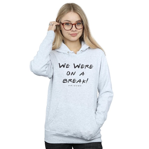 Friends Dam/Damer Vi Var På En Paus Text Hoodie L Sports G Sports Grey L