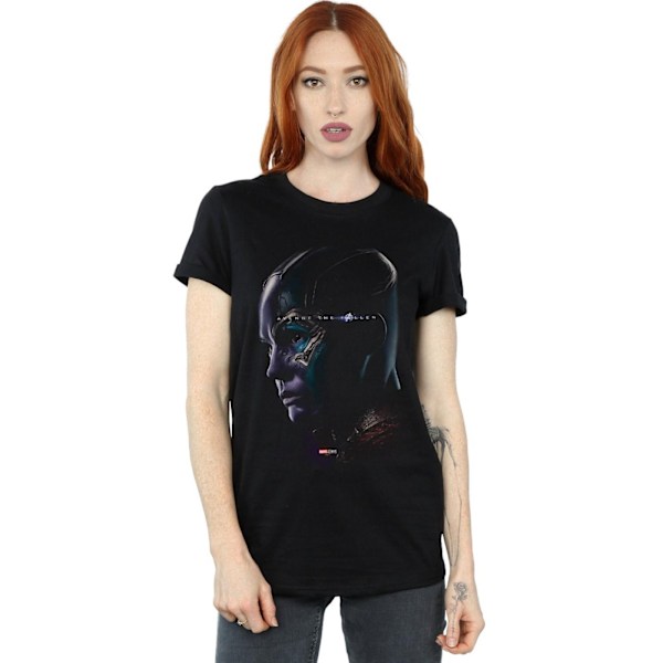 Marvel Womens/Ladies Avengers Endgame Avenge The Fallen Nebula Black S