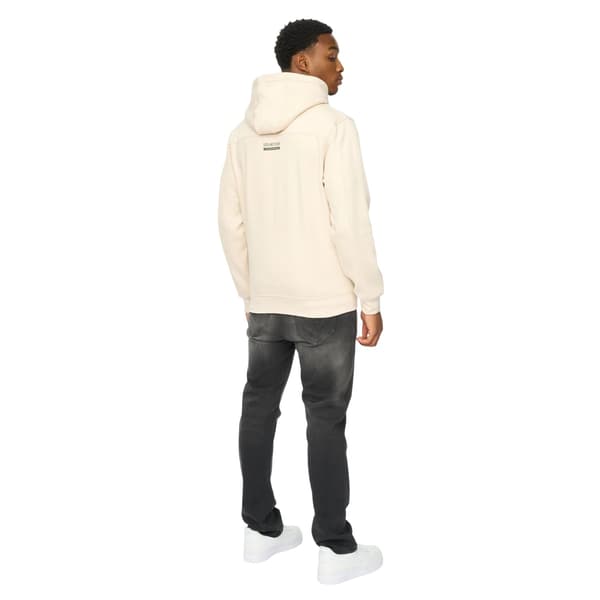 Duck and Cover Herr Skullmatic Hoodie M Off White Off White M