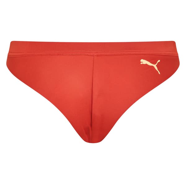 Puma Dam Sportig Brasilien Bikiniunderdel 10 UK Brun Com Brown Combo 10 UK