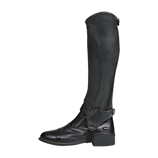 Dublin Unisex Adult Opulent Läder Halvchaps XS Svart Black XS