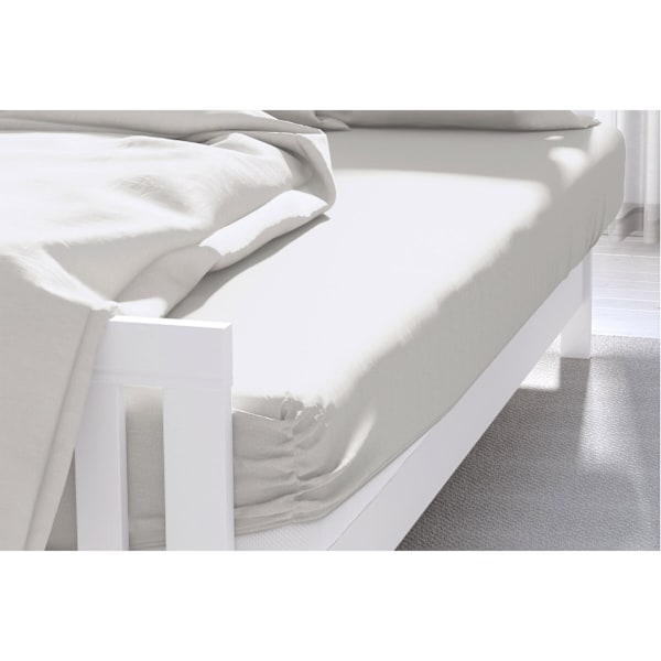 Belledorm Divan Extra Deep Fitted Sheet Single White White Single