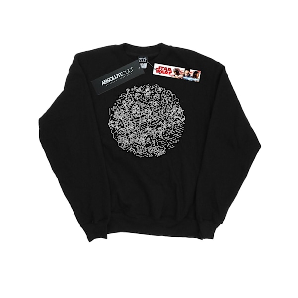 Star Wars Jul Dödsstjärnan Sweatshirt M Svart Black M