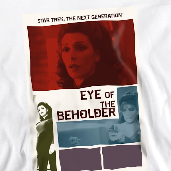 Star Trek Unisex Vuxen The Next Generation Säsong 7 Avsnitt 18 White XXL
