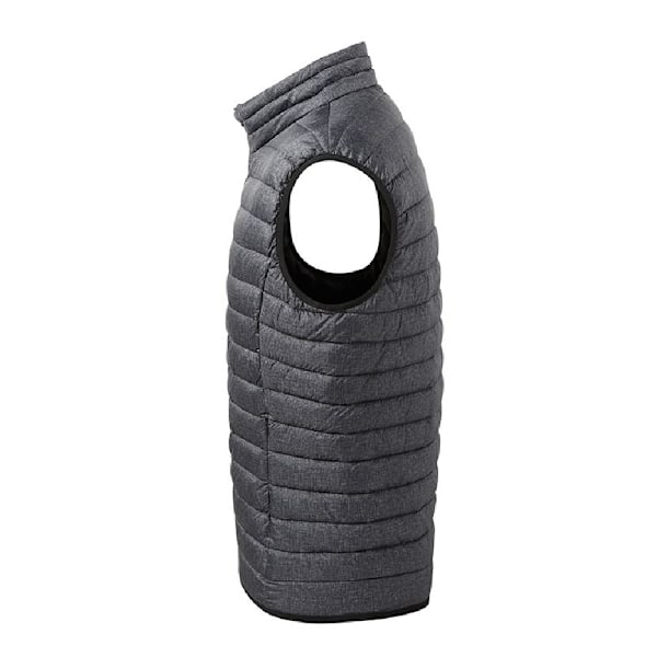 2786 Herr Melange Vadderad Väst M Charcoal Melange Charcoal Melange M