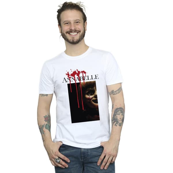 Annabelle Herr Peep Poster T-Shirt L Vit White L