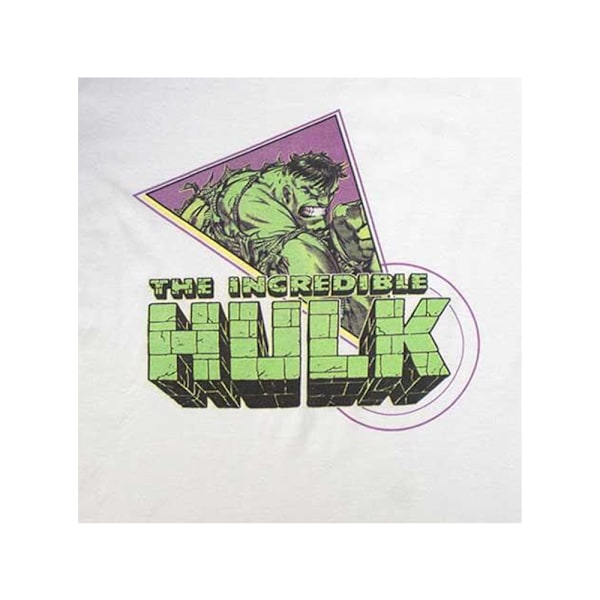 Hulk Unisex Vuxen Comic T-Shirt S Vit White S