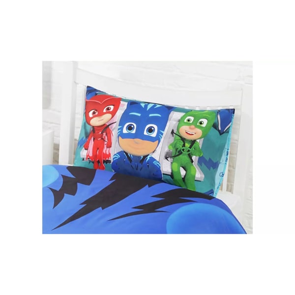 PJ Masks Barn/Kids Catboy Bil Täcke Set Singel Blå Blue Single