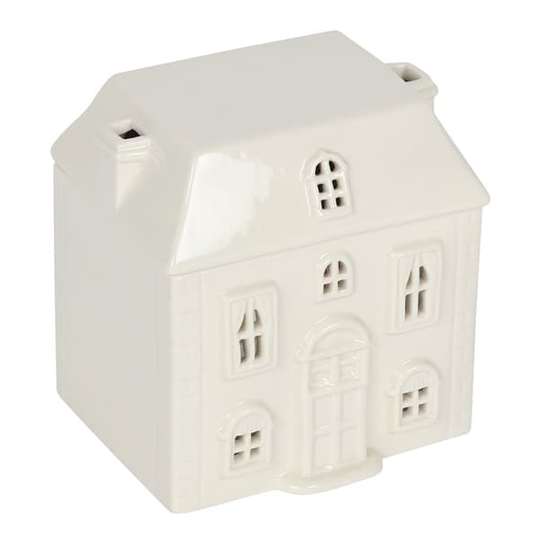 Something Different Keramisk Hus Oljebrännare One Size Vit White One Size
