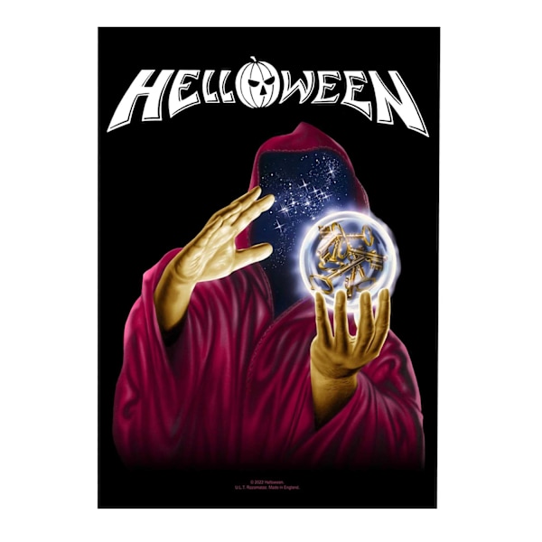 Helloween Keeper Of The Seven Keys Patch One Size Röd/Svart/Vit Red/Black/White One Size
